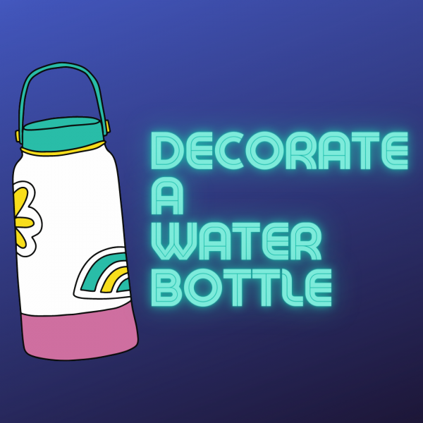 decorate a water bottle