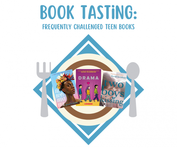 Image for event: Book Tasting- Frequently Challenged Teen Books
