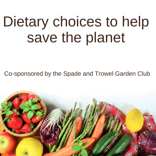 Dietary Choices to help save the planet