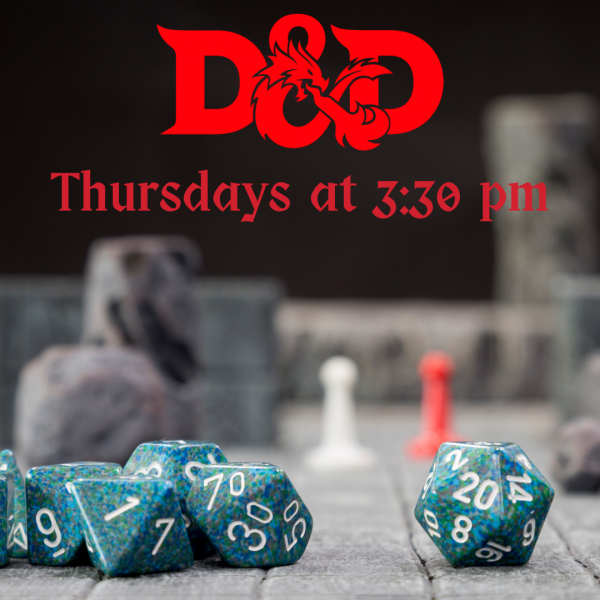 Dungeons and Dragons for teens at MHL