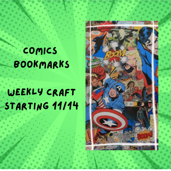 comics bookmarks starting 11/14