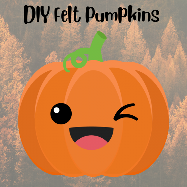 DIY Felt Pumpkins