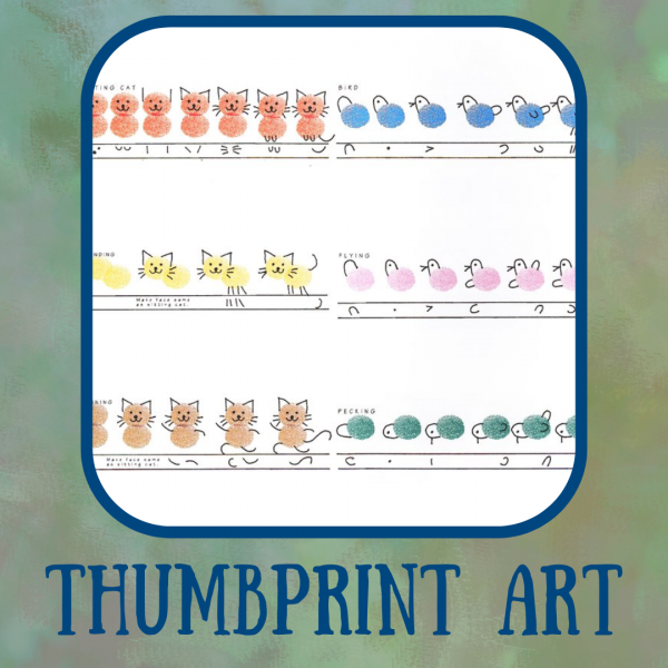 thumb print art